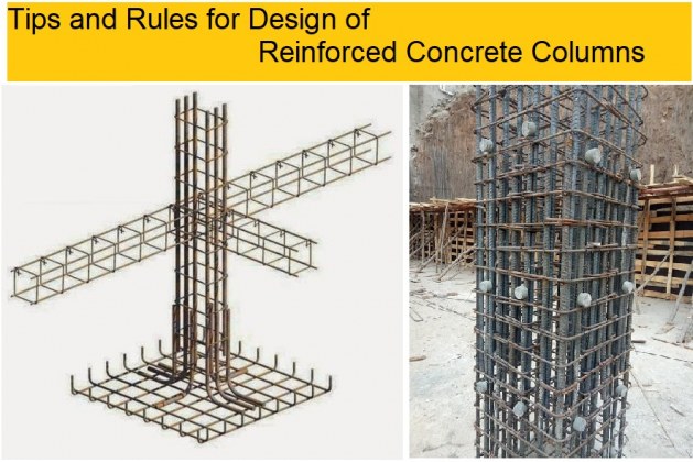 Tips and Rules for Design of Reinforced Concrete Columns